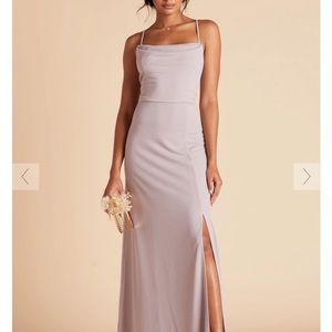 Birdy Grey Ash Crepe Dress Lilac